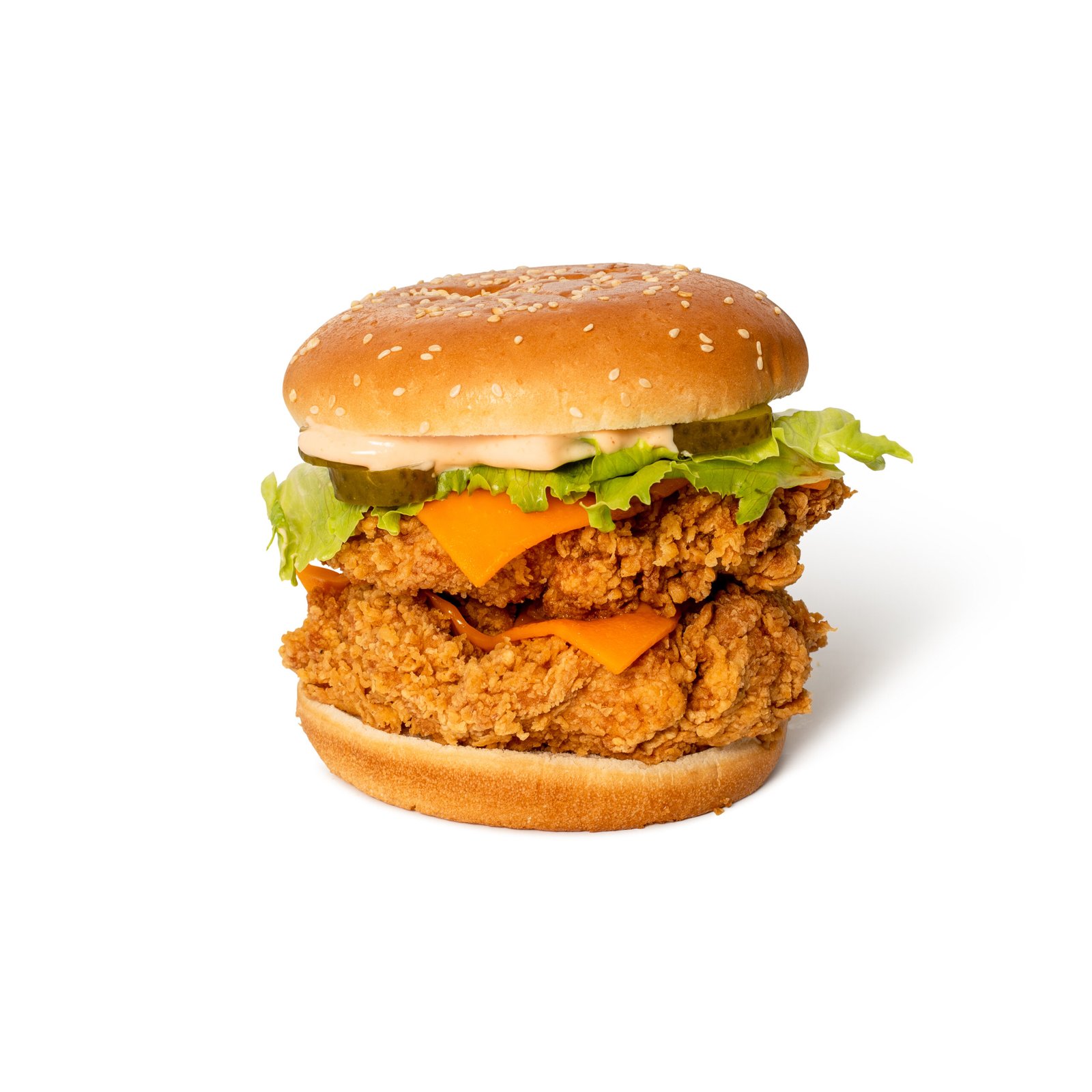 Double Fiery Burger